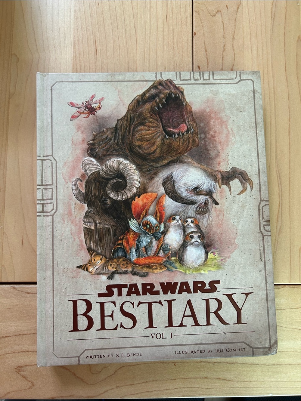 Star Wars Bestiary monsters animals creatures illustrated coffee table book